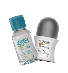 STARVILLE MICELLAR WATER 100ML+STARVILLE WHITENING ROLL ON