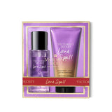 Victoria's Secret Love Spell Travel Size Fragrance Mist and Lotion Holiday Gift Set of 2 Anwar Store