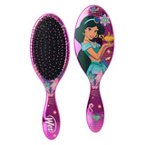 Wet Brush Disney Original Detangler Brush Princess Wholehearted - Jasmine, Dark Purple - All Hair Types - Ultra-Soft IntelliFlex Bristles Glide Through Tangles with Ease Anwar Store