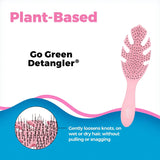 Wet Brush Go Green Detangler Hairbrush with Soft IntelliFlex Bristles, Detangler for All Hair Types – (Pale Pink)736658599503 Anwar Store