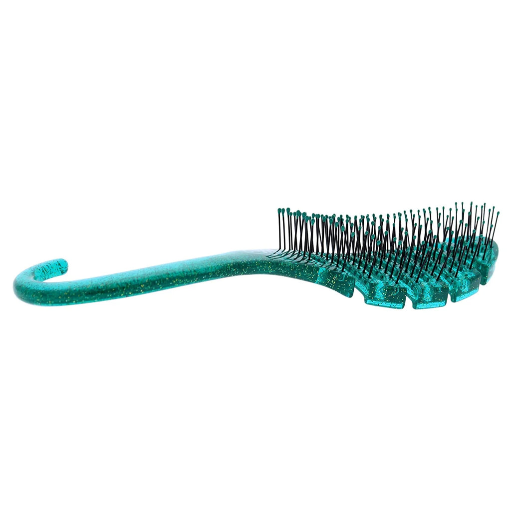 Wet Brush Hair Brush Shower Detangler - Green Glitter 8124 Anwar Store
