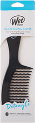 Wet Brush Hair Comb Detangler Wave Tooth Comb Design (Black), Standard 9245 Anwar Store