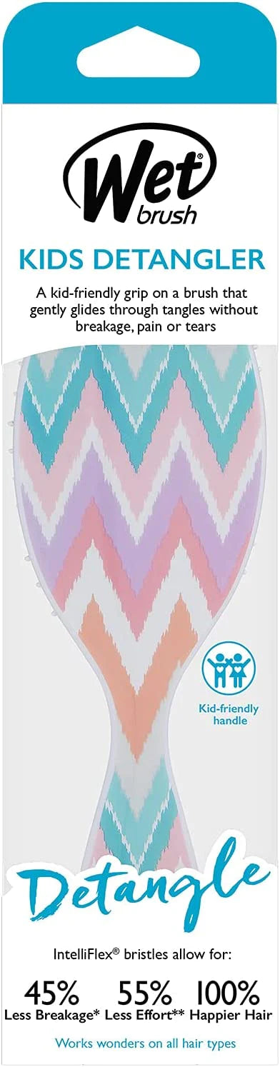 Wet Brush Kids Detangler Brush - Chevron By For Kids - 1 Pc Hair Brush Anwar Store
