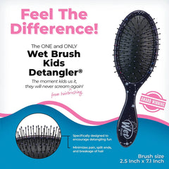 Wet Brush Kids Detangler Hair Brushes - Galaxy - Midi Detangling Brush 736658599992 Anwar Store
