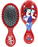 Wet Brush Mini Detangler Disney Princess Glitter Ball- Snow white