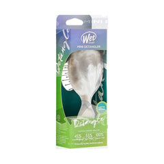 Wet Brush Mini Detangler - Gemstone - Smoky Quartz Hair Brush 8228 Anwar Store