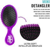 Wet Brush Mini Detangler Hair Brush - Purple 736658953756 Anwar Store