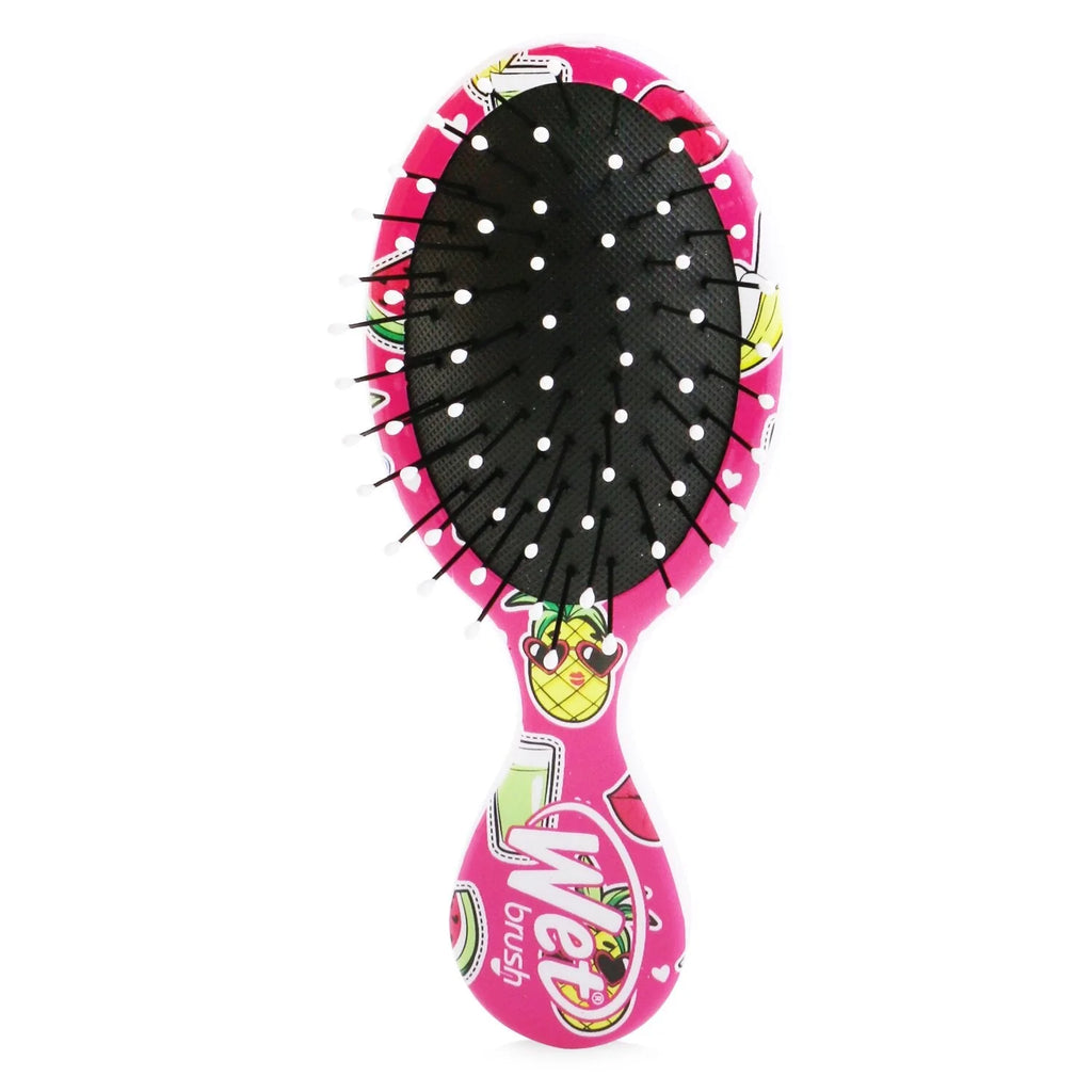Wet Brush Mini Detangler Happy Hair - Smiley Pineapple 736658585575 Anwar Store