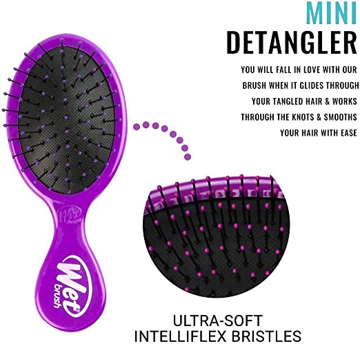 Wet Brush Mini Detangler - PURPLE Anwar Store