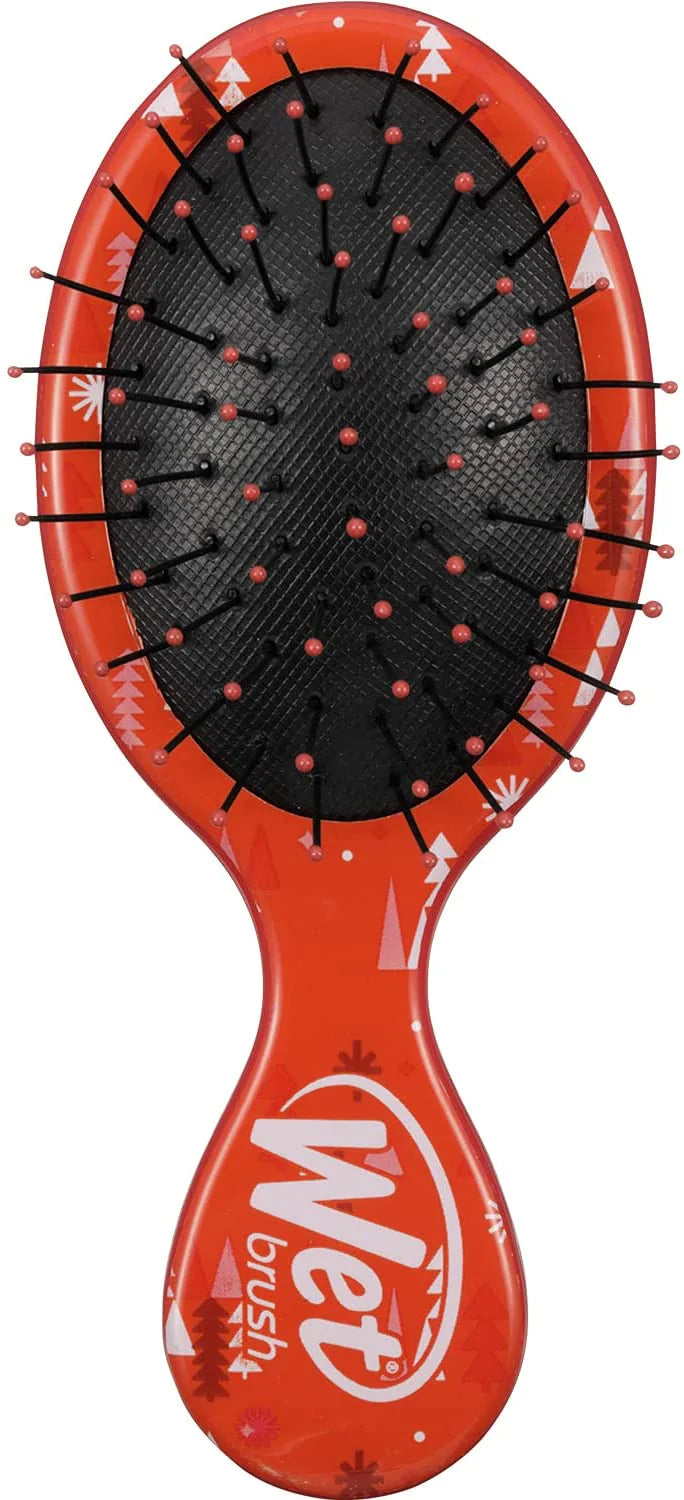 Wet Brush Mini Disney Mickey & Trees Red Detangler Wet Brush Anwar Store