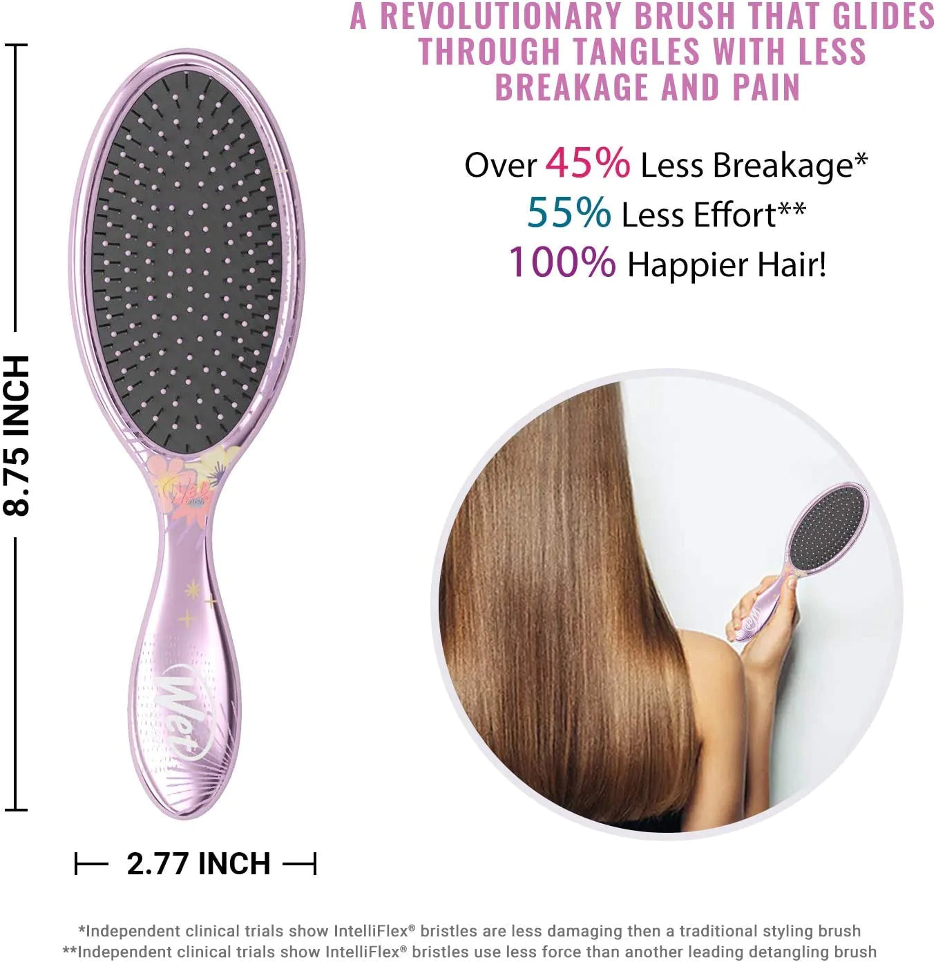 Wet Brush Princess Wholehearted Tiana Light Purple 736658570304 Anwar Store