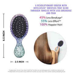 Wet Brush Squirt Detangler Hair Brushes - Shimmering Sky, Dreamy Dawn - Mini Detangling Brush with Ultra-Soft IntelliFlex Bristles Glide Through Tangles with Ease - Pain Free Comb Anwar Store