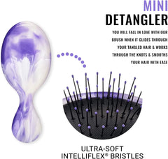 WetBrush, Gemstone Mini Original Detangler,  Amethyst 736658548167 Anwar Store