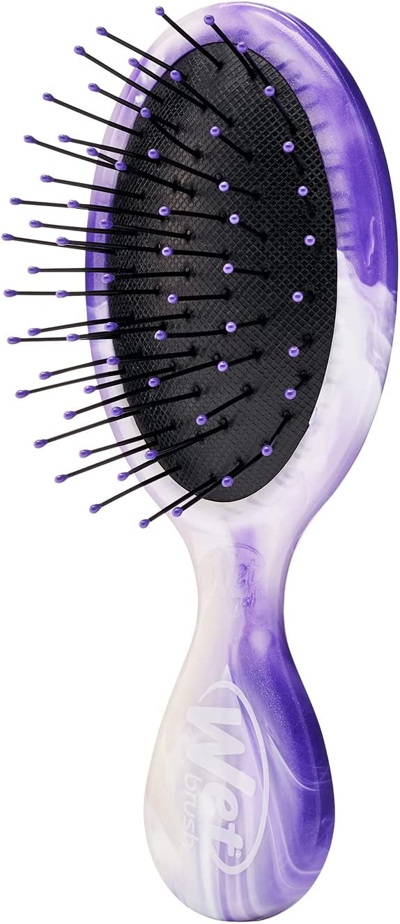 WetBrush, Gemstone Mini Original Detangler,  Amethyst 736658548167 Anwar Store