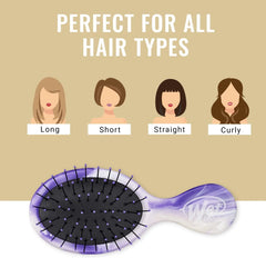 WetBrush, Gemstone Mini Original Detangler,  Amethyst 736658548167 Anwar Store