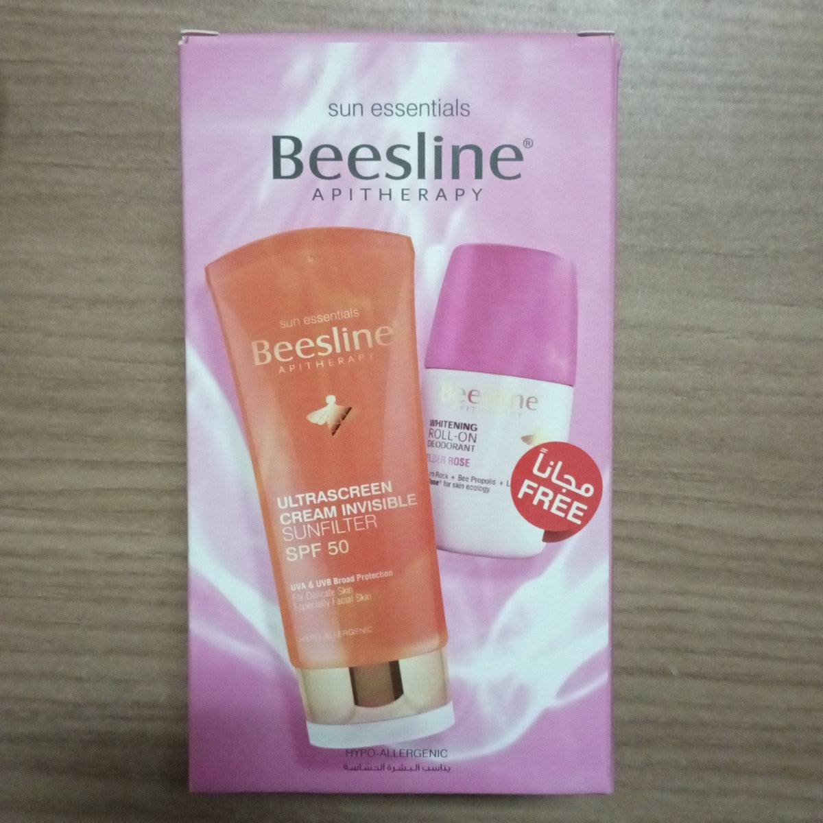BEESLINE ULTRASCREEN CREAM SUNFILTER SPF50+ROLL ON ELDER ROSE - Anwar Store