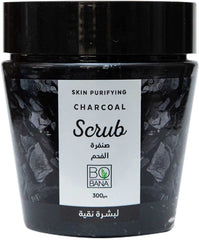 BOBANA SCRUB CHARCOL SKIN PURIFYING 300GM - Anwar Store