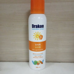 Drakon Sun Screen Lotion SPF50+ Spray 200 ml | واقي شمس Drakon SPF50+ 200 مل - Anwar Store