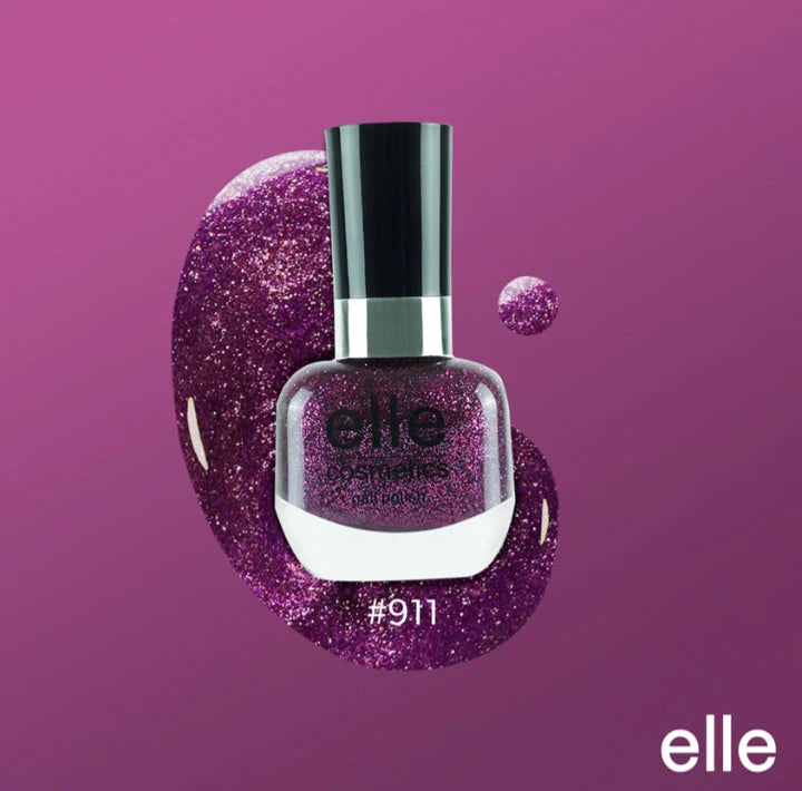 elle nail polish collection - Party time (Glittery) 900s Anwar Store