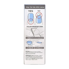 imPRESS Color Press-on Manicur Baby Why So Blue KIMC015C NAILS Anwar Store