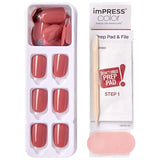imPRESS Color Press-on Manicur Platonic Pink KIMC011C NAILS Anwar Store