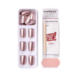 imPRESS Color Press-on Manicure CHAMPAGNE PINK KIMC004 NAILS Anwar Store