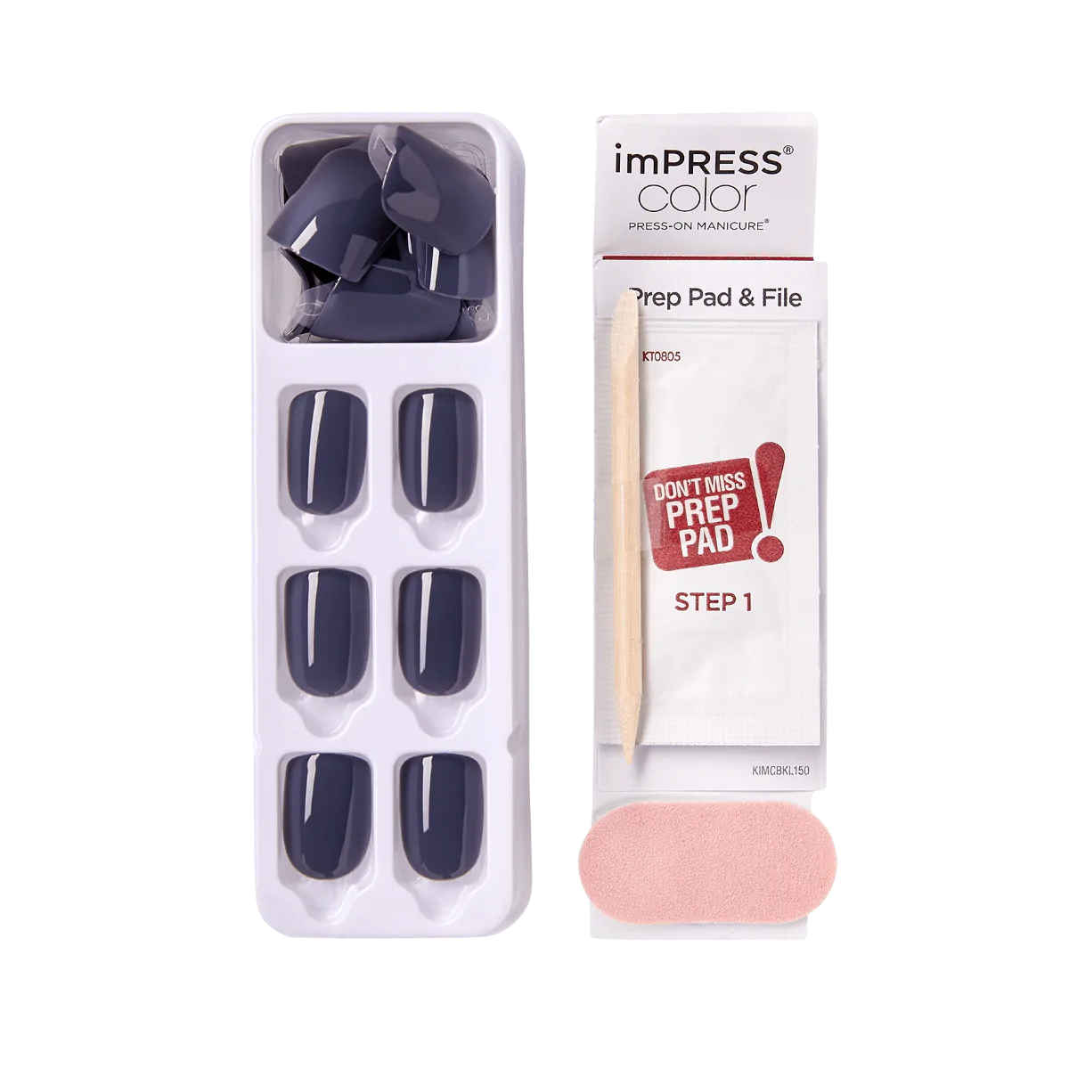 imPRESS Color Press-on Manicure GRAYTITUDE KIMC018 NAILS Anwar Store