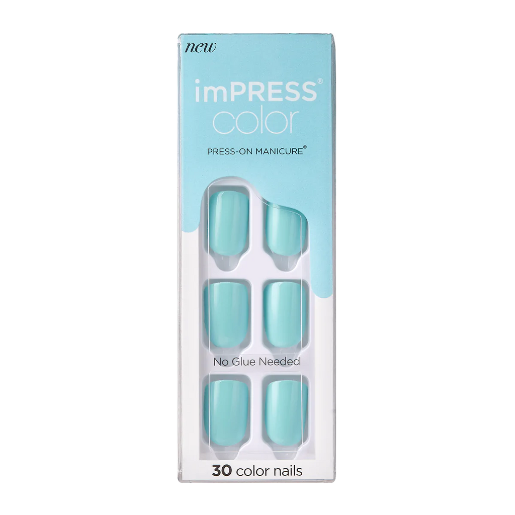 imPRESS Color Press-on Manicure MINT TO BE KIMC008 NAILS Anwar Store