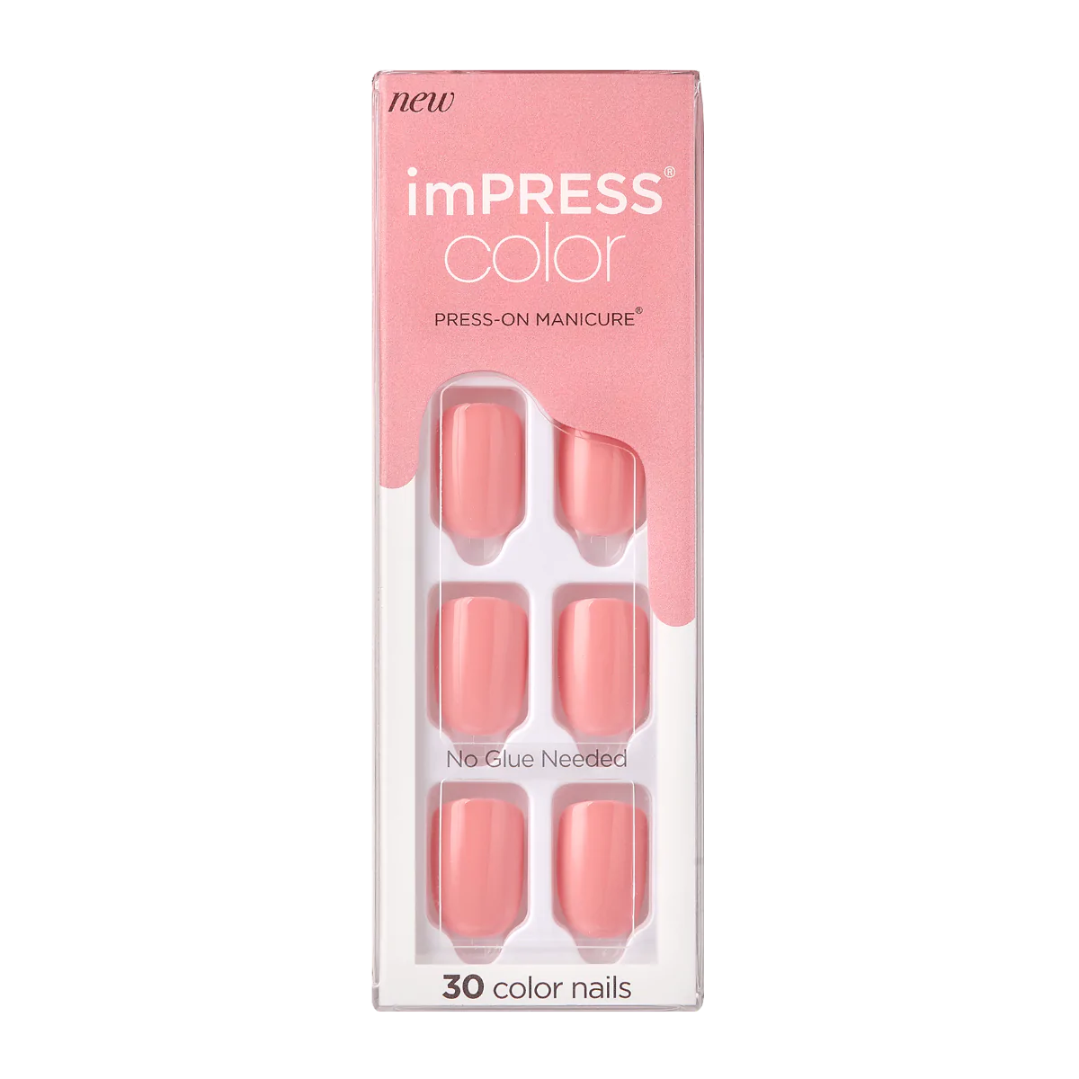 imPRESS Color Press-on Manicure Pretty Pink KIMC003 NAILS Anwar Store