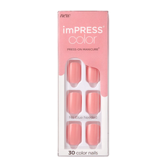 imPRESS Color Press-on Manicure Pretty Pink KIMC003 NAILS Anwar Store