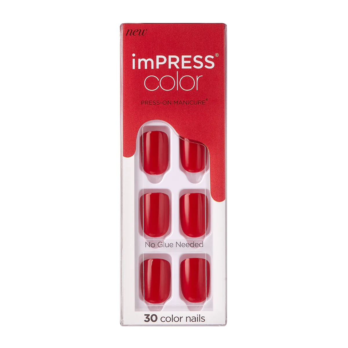 imPRESS Color Press-on Manicure REDDY OR NOT KIMC013 NAILS Anwar Store