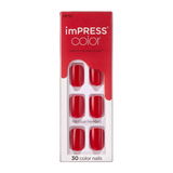 imPRESS Color Press-on Manicure REDDY OR NOT KIMC013 NAILS Anwar Store