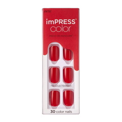 imPRESS Color Press-on Manicure REDDY OR NOT KIMC013 NAILS Anwar Store