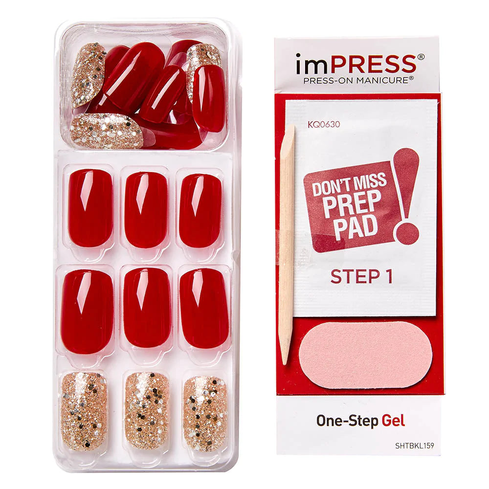 imPRESS Press-on Manicure He's With Me BIPAM015 NAILS Anwar Store