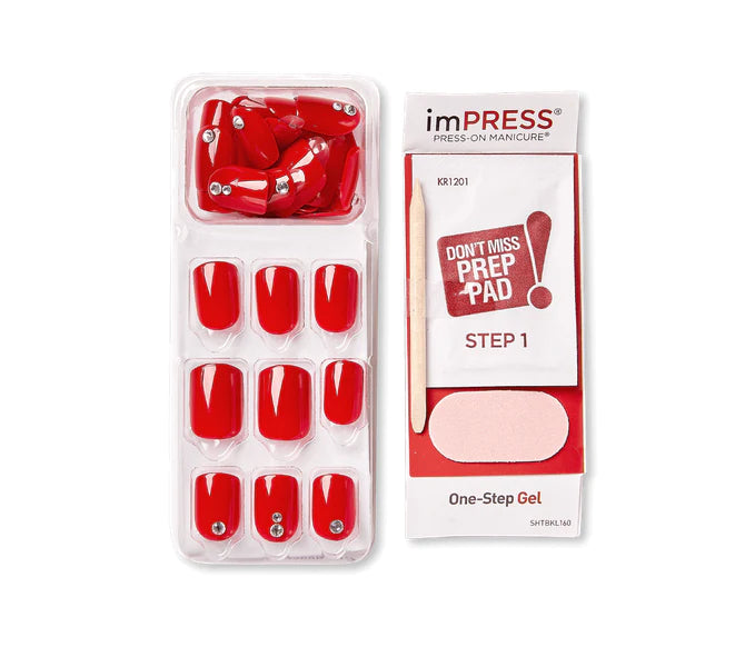 imPRESS Press-on Manicure Kill Heels KIM019 NAILS Anwar Store
