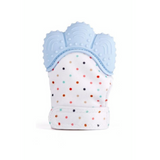 Baby Teether Gloves Baby Blue
