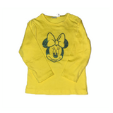 Disney Long Sleeve Yellow - Minnie Mouse 6M