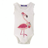 Cute Little Flamingo Bodysuit 6-12 M