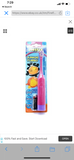 Firefly Junior Turbo Electric Toothbrush Battery Powered Kids