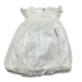 Baby Girl Elegant White Dress 9M