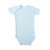 United Colors of Benetton Short Sleeve Bodysuit Baby Blue