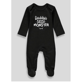 Matalan - Daddy’s Little Monster Sleepsuit