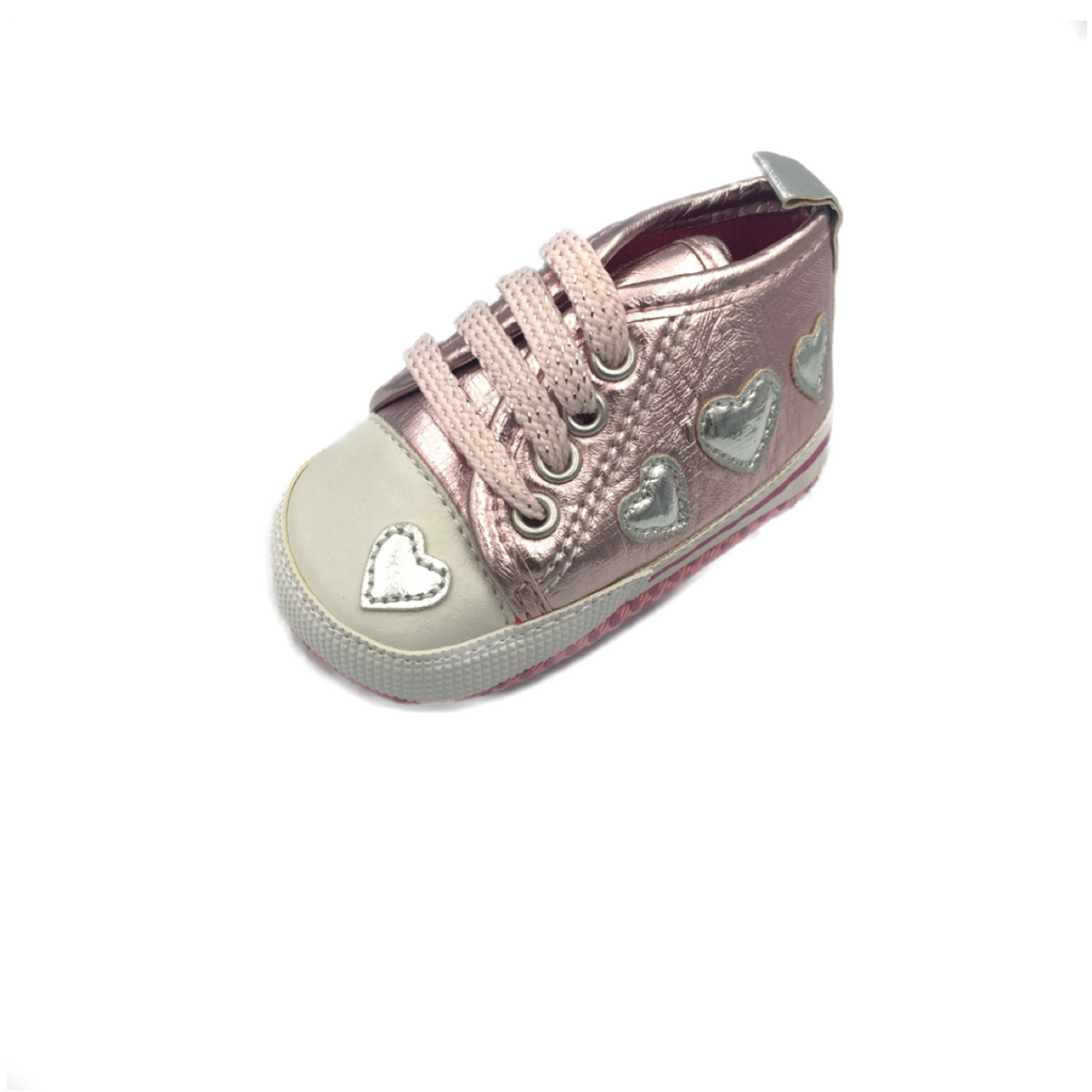 Rose gold baby converse hotsell