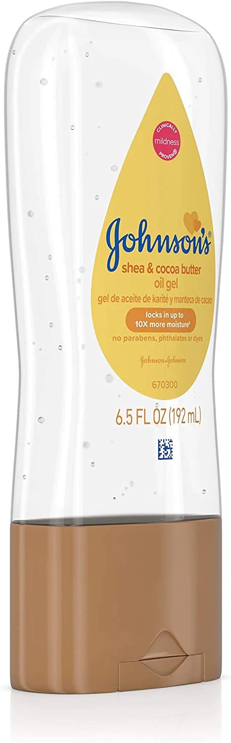 Johnson's Shea & Cocoa Butter Oil Gel 192 ML - Anwar Store