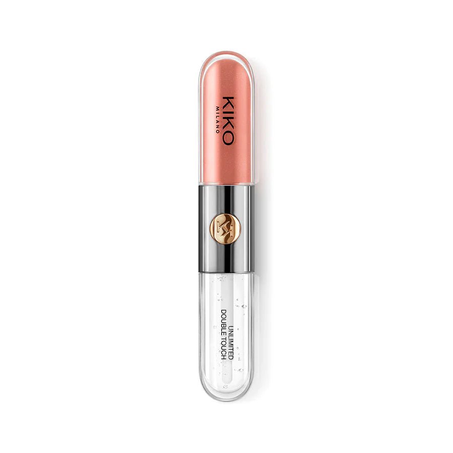 Kiko Milano 129 Burnt Tangerine Unlimited Double Touch Liquid lipstick 2*3 ml - Anwar Store