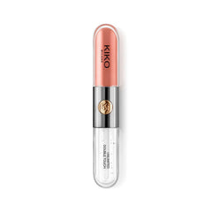Kiko Milano 129 Burnt Tangerine Unlimited Double Touch Liquid lipstick 2*3 ml - Anwar Store