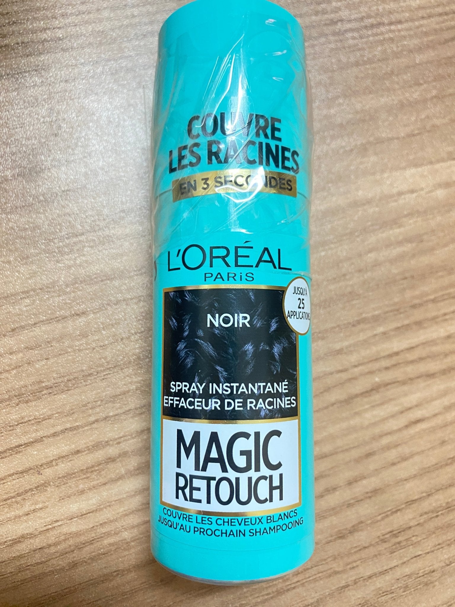 L'Oreal MAGIC RETOUCH Black Temporary Instant Grey Root Concealer Spray 75ml - Anwar Store