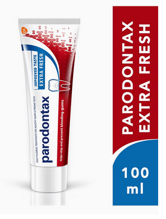 PARODONTAX EXTRA FRESH TOOTHPASTE FOR BLEEDING GUMS 100 ML - Anwar Store