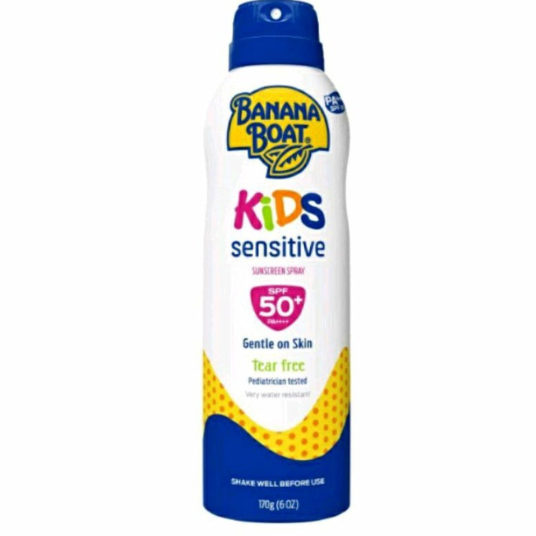 BANANA BOAT  KIDS SENSITIVE SUNSCREEN SPRAY SPF50 170G